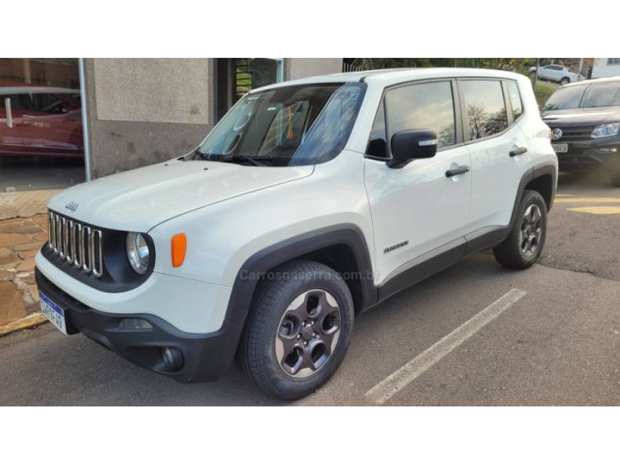 JEEP - RENEGADE - 2015/2016 - Branca - R$ 75.500,00