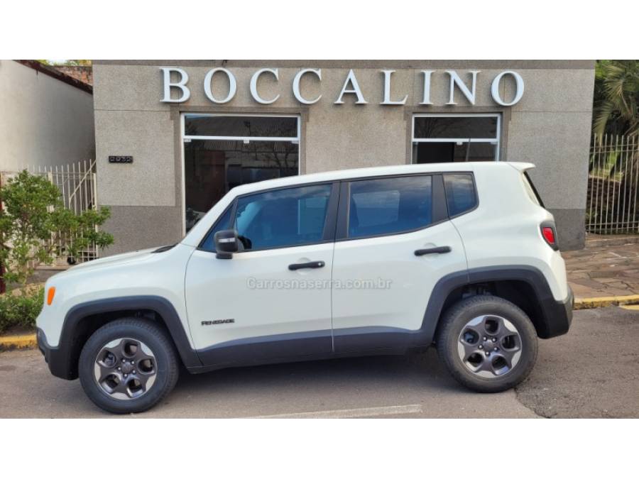 JEEP - RENEGADE - 2015/2016 - Branca - R$ 75.500,00